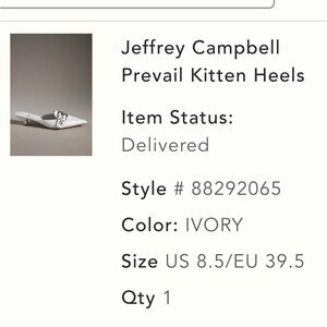 Jeffrey Campbell Prevail Kitten Heels
